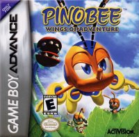 Pinobee Wings of Adventure GameBoy Advance US box art